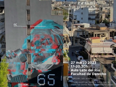 Cartel seminario arte urbano 27 marzo 2023