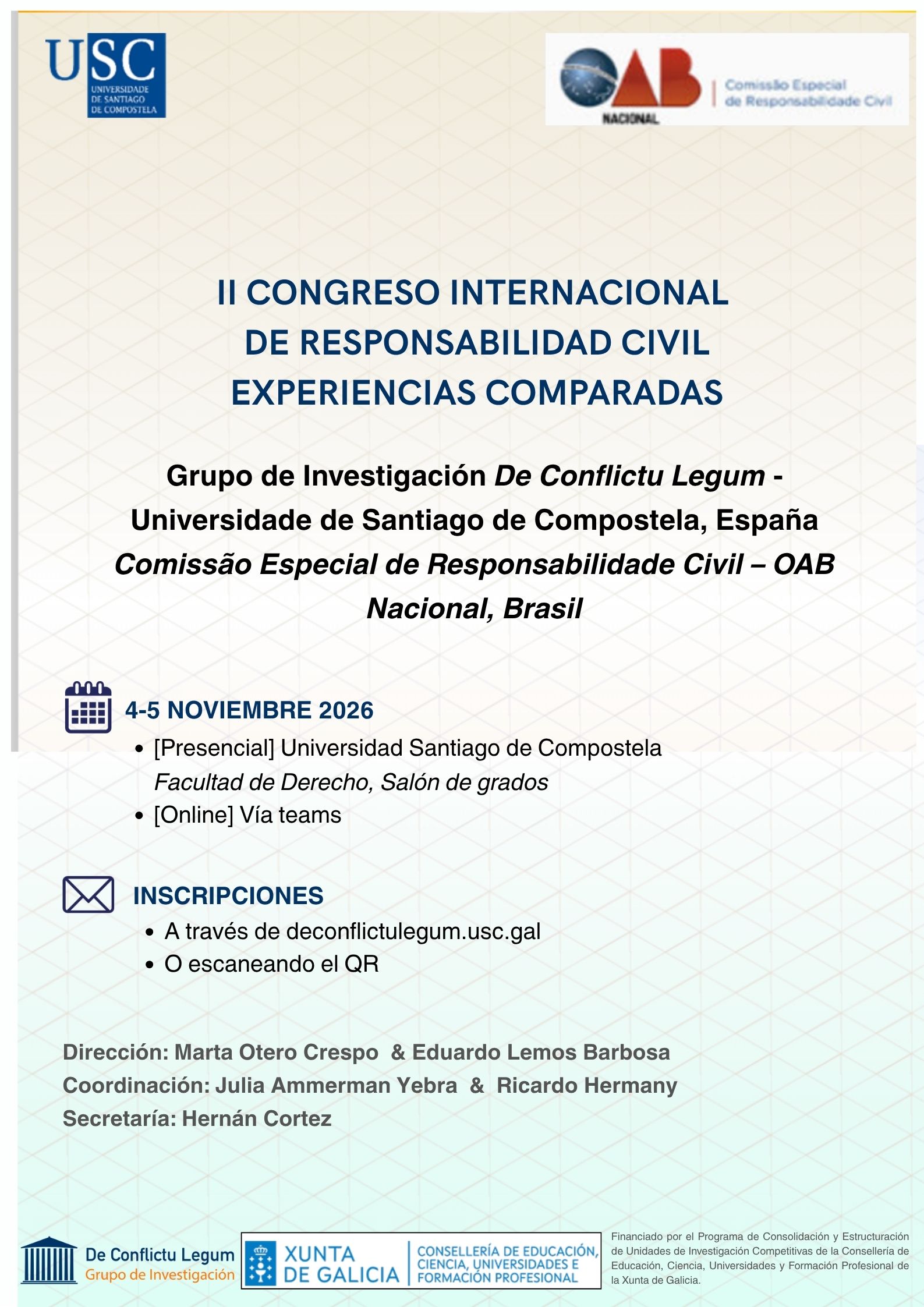 Cartel seminario responsabilidad civil